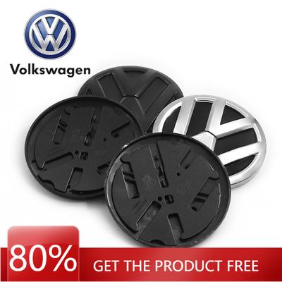 Für VOLKSWAGEN Für Volkswagenv Polo 2014-2018 1 Stück Auto Logo Emblem Motorhaube Vorne Und Hinten Heckmarkierung Heckemblem 6C0 853 600 Modificat