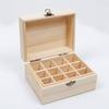 12/25 Grids Wooden Storage Box Organizer For Essential Oil Carrying Case Aromatherapy Container Treasure Jewelry Storage Box
