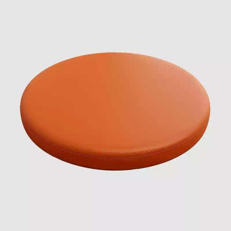 Circular Memory Cotton Pad Leather Cover Memory Cotton Dining Chair Cushion Bar Stool Cushion Putian Anti Slip Soft Seat Cushion