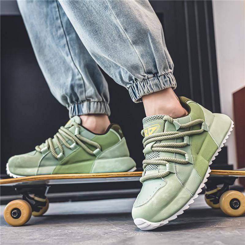 Street Style Men's Casual Sneakers Fashion Red Designer Shoes Men Comfortable Low-cut Platform Sneakers Man Zapatillas De Hombre