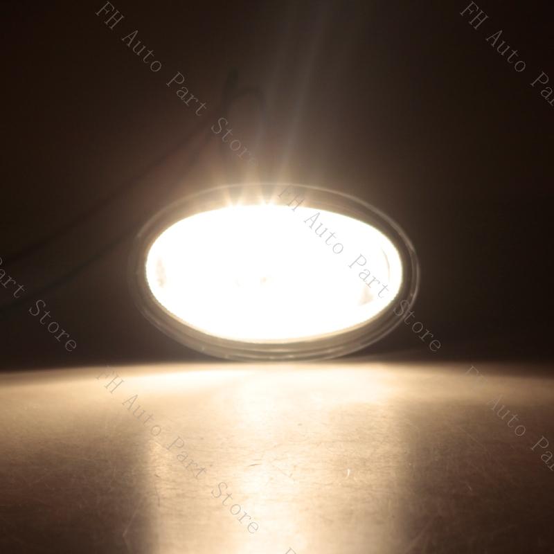 Front Bumper Fog Light Daytime Running Lamp For Honda CRV CR-V 2017 2018 2019 2020 Foglight Foglamp Trim Cover Frame Hood