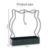1/2pcs Mosquito Coil Holder Iron Art Cat Ear Shape Originality Cute Green Household Anti Scalding Receiving Ash Tray TMZ