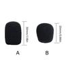 10Pieces Microphones Windscreen Replacement Soft Elastic Sponge Windshields Compatible for Portable Mics Elastic Cover