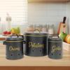 3 Pieces Potato Onion Garlic Storage Bin Home Multifunctional Organizer Jar