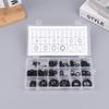 225/1200Pcs Nitrile Rubber Round Gasket Sealing O Ring Set Elastic Oil Resist Washer Gaskets Seals For Faucet Plumbing Repair