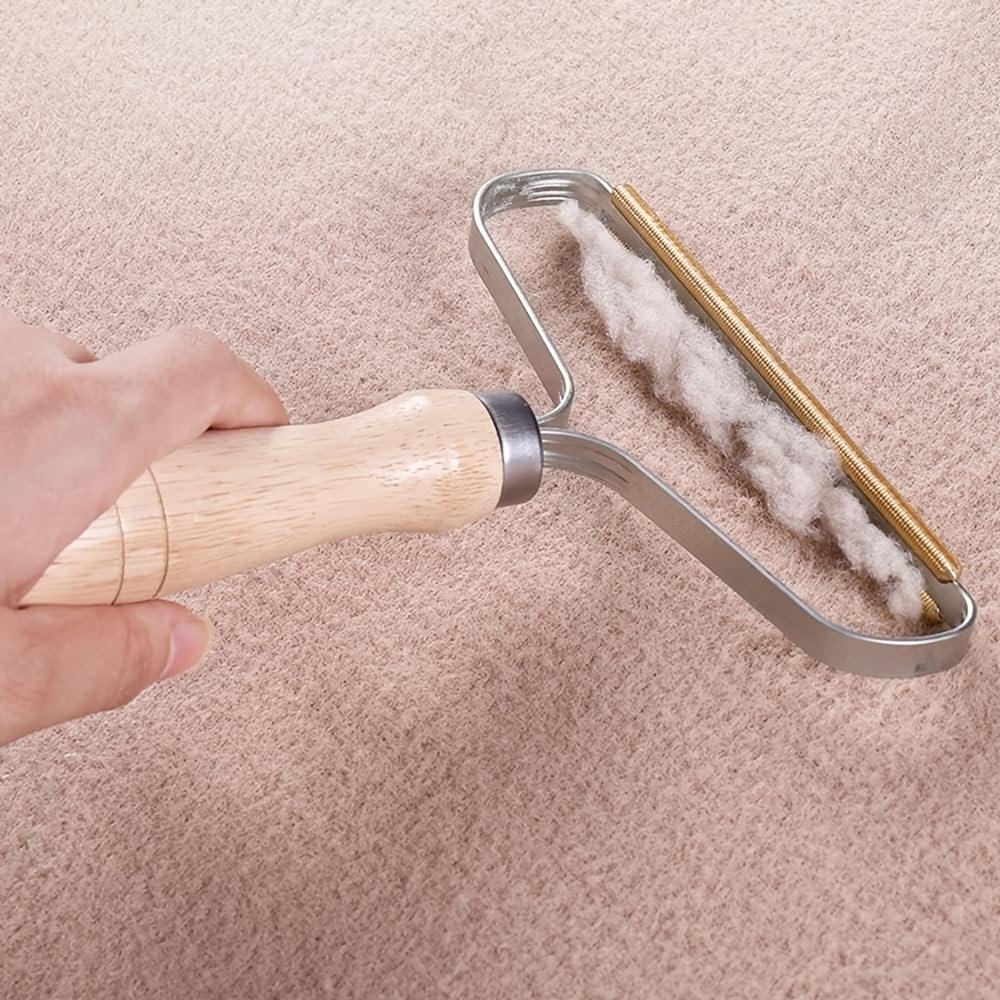 [Portable Pet Hair Remover] 1pc Portable Pet Hair Remover | Reusable Clothing Removal Brush Tool, Pile Remover Razor, Can Remove From Carpet, Coats