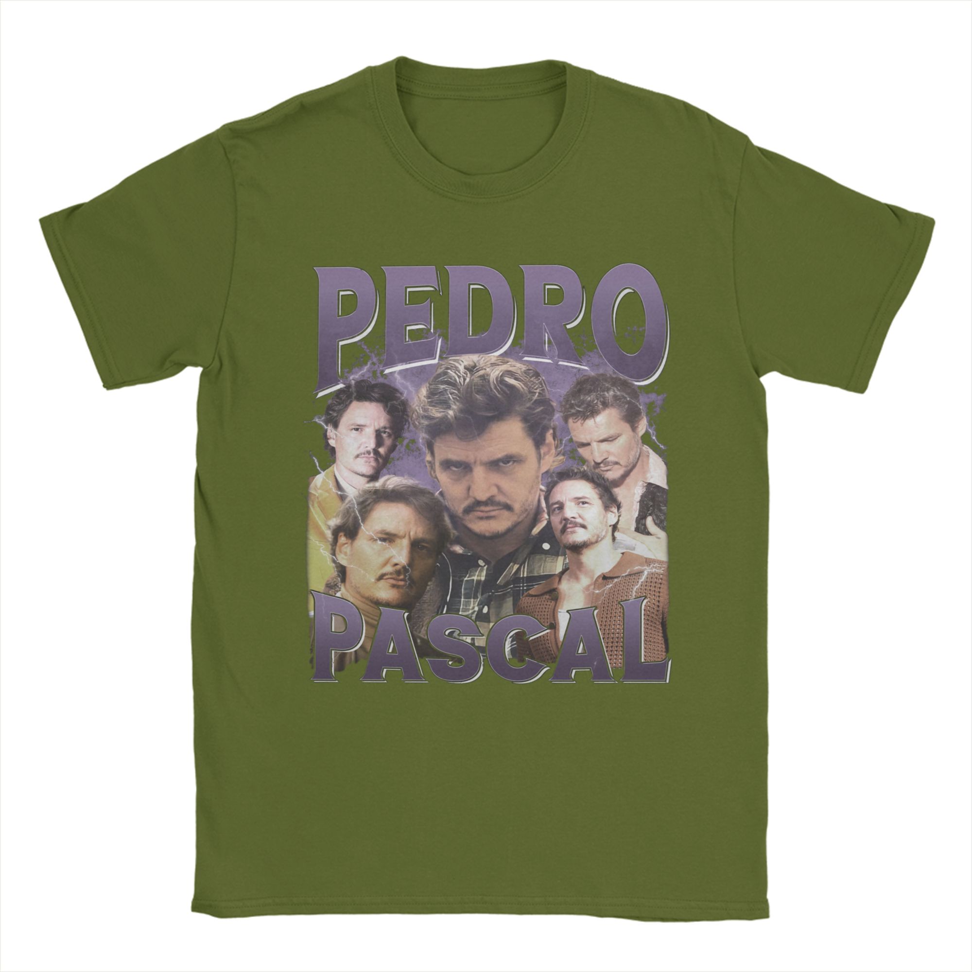 

Pedro Pascal Vintage 90s Style T-Shirts Men Novelty Pure Cotton Tees O Neck Short Sleeve T Shirts Original Tops 4XL