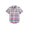 Boys  Plaid Cotton Oxford Shirt 8 18 Cwpowovy6820675999