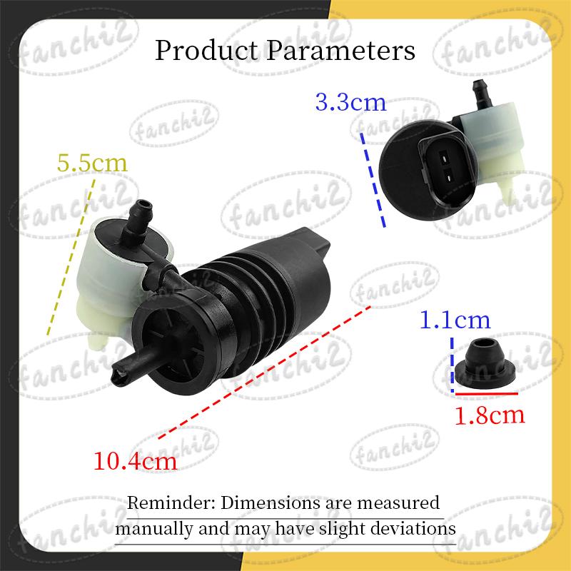 Car Cleaning Fuel Filter Windshield Washer Pump For BMW X1 X2 X3 X4 X5 F15 F39 F45 F46 F49 F85 2014-2016 OE 67127388349Windshield Washer Pumps 7