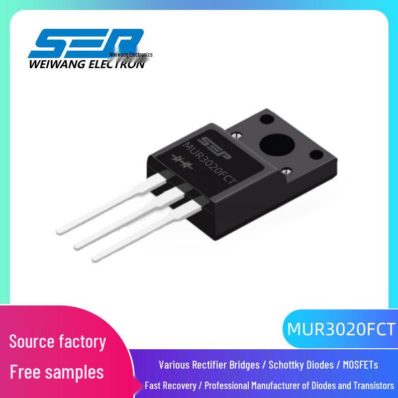 SEP MUR3020CT Fast Recovery Diode, TO-220, 30A, 200V