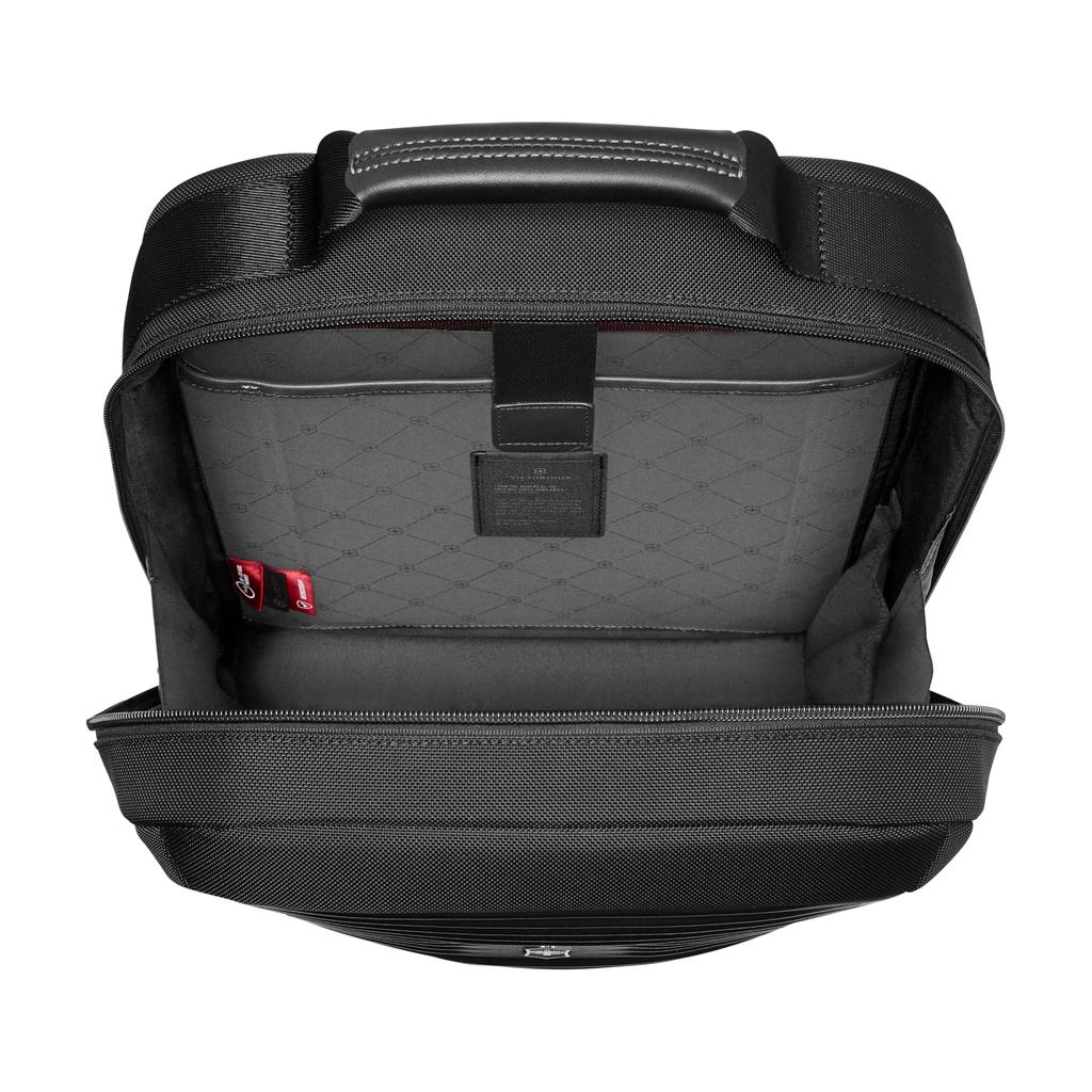 Victorinox Rucsac Compact Mitic cu Compartimente pentru Laptop, Tabletă și Călătorie Produs Premium Personalizat 653458 Rucsac, 17L, Negru, Husă 14 inch, Husă 11 inch,