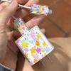 Transparent Flowers For 18/20W Charger Protective Case Is Applicable To 16/15/14/13 Data Cable Head Bite Protector Shell