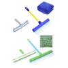 Reusable Microfiber Window Squeegee Car Glass Cleaning Tool for Clear Surfaces Easy To Use Scrubber for Home Bathroom