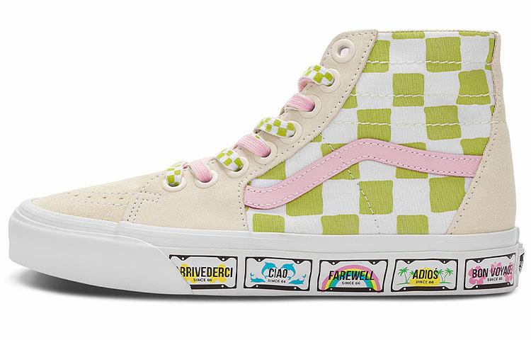 Emma Mulholland on Holiday x Vans Sk8-Hi Tapered Whimsical Checkerboa 38