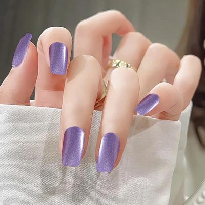 1 Set Gel Nail Strips Full Wrap Stickers Self Adhesive Art Decals Easy Removal Nail Stickers for Strengthening Nails