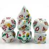 7-Piece Blood Drop DND Dice Set with Paint Kit