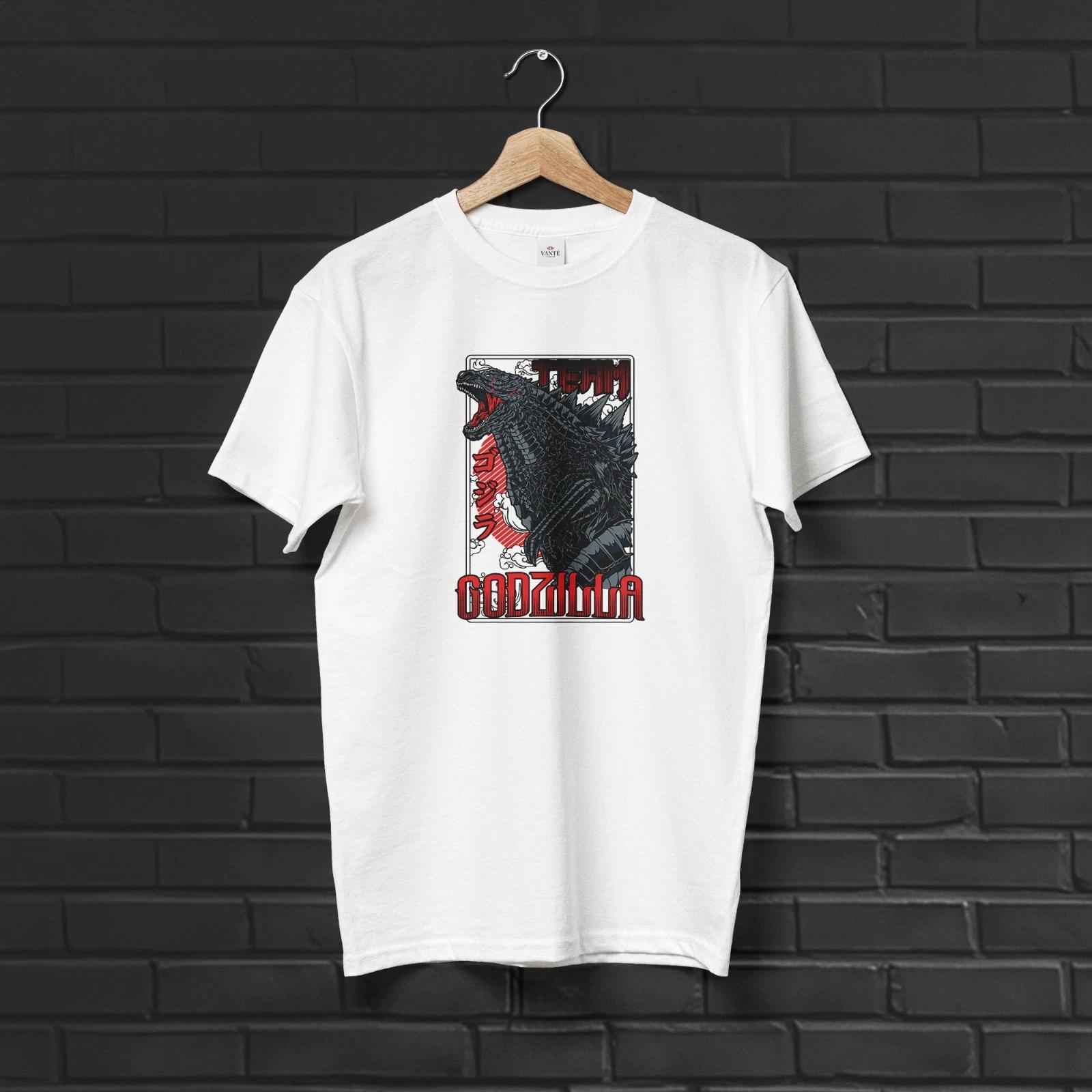 

Godzilla Kaiju T Shirt Movie Monster Graphic Cotton Streetwear Tee L