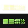 Car Window Button Colorful Luminous Sticker Car Window Lifting Switch Night Fluorescent Decal Car Interior Glow Reminder Sticker