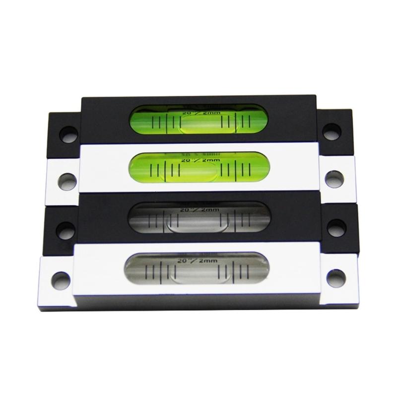 Ergonomic Portable 90mm Professional Bubble Level Gauge In Black Silver Color For Accurate Measurement In Any Environment