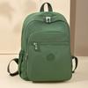 Lightweight Backpack Sleeve Pull Rod Women's Travel Backpack Water-repellent Nylon Schoolbag
