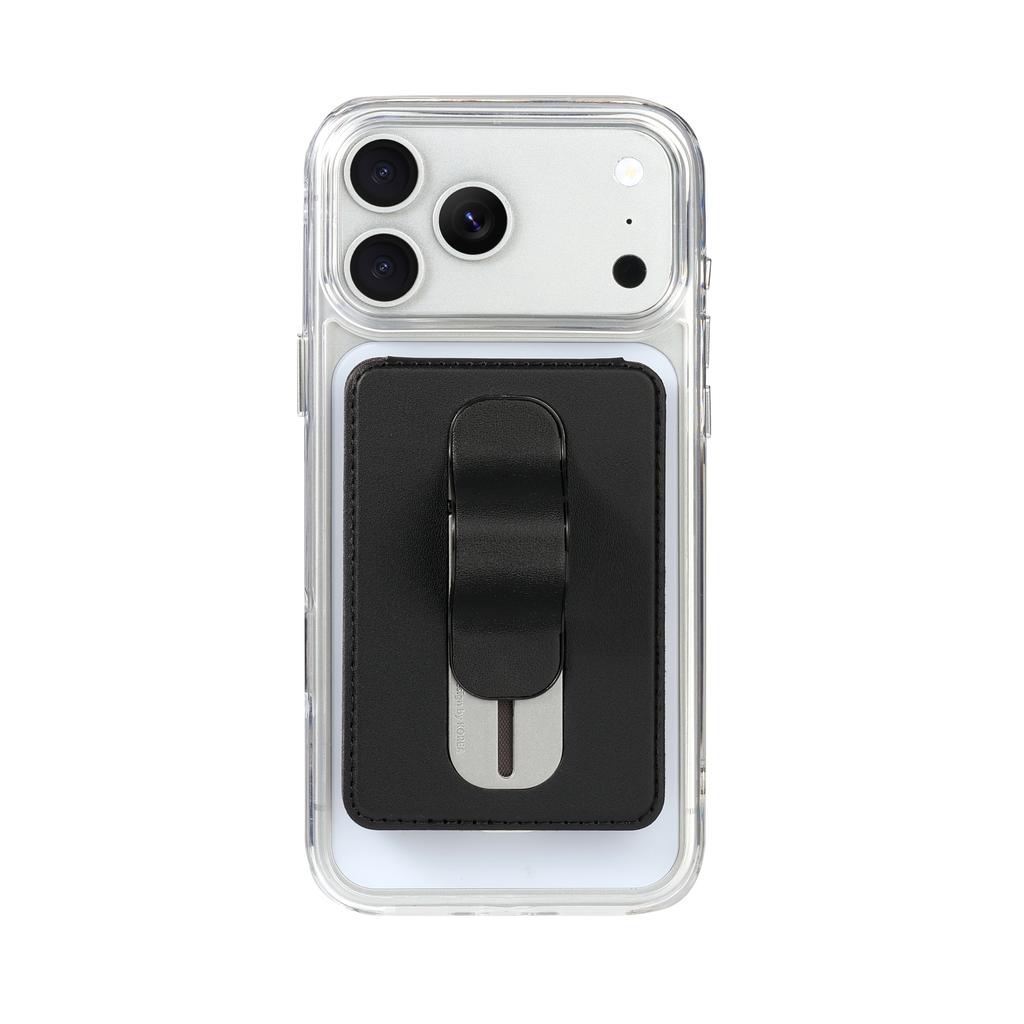 Magnetischer Handy-Kartenhalter zum Anstecken für iPhone 17 Pro Max 16 Plus 15 14 13 12 11 Ständer Bequemer Griff Unsichtbare Halterung