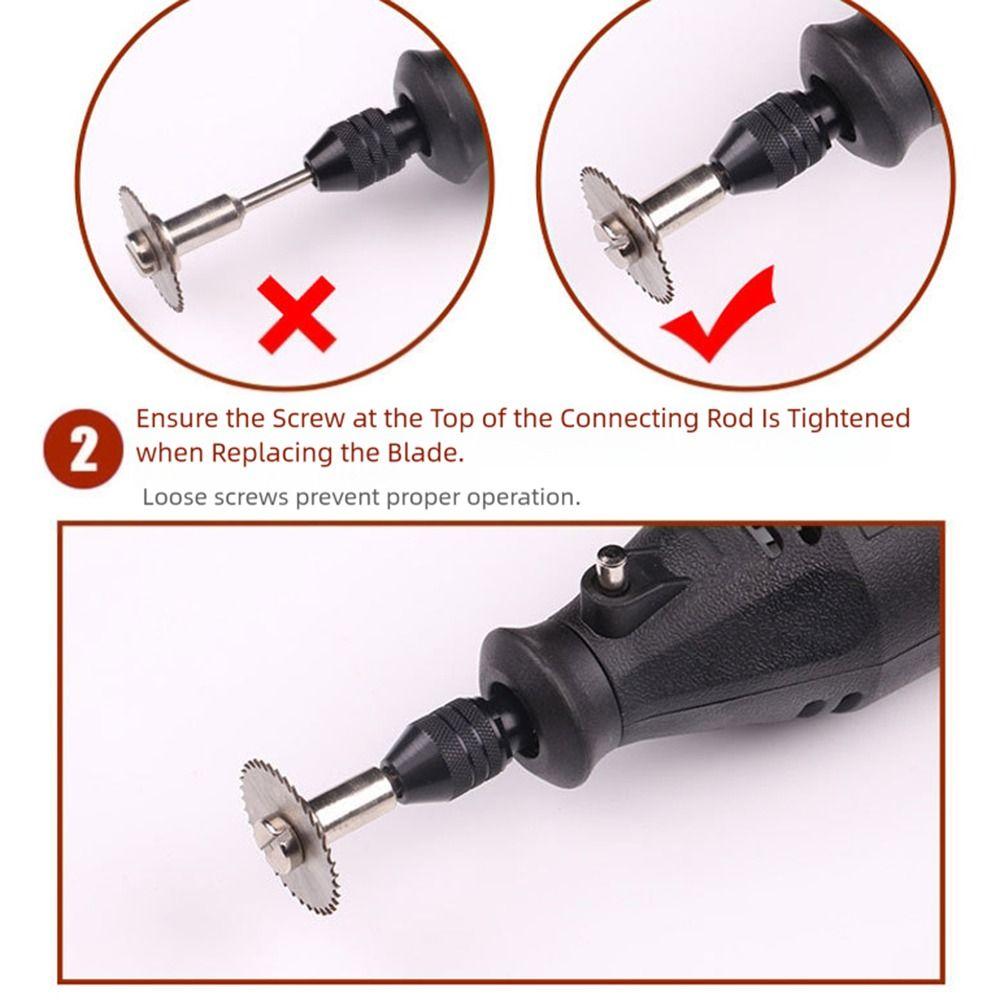 6PCS Multi-purpose Circular Saw Blade High-speed Steel Cutting Tool Electric Grinder Blade Small Size Blade Set