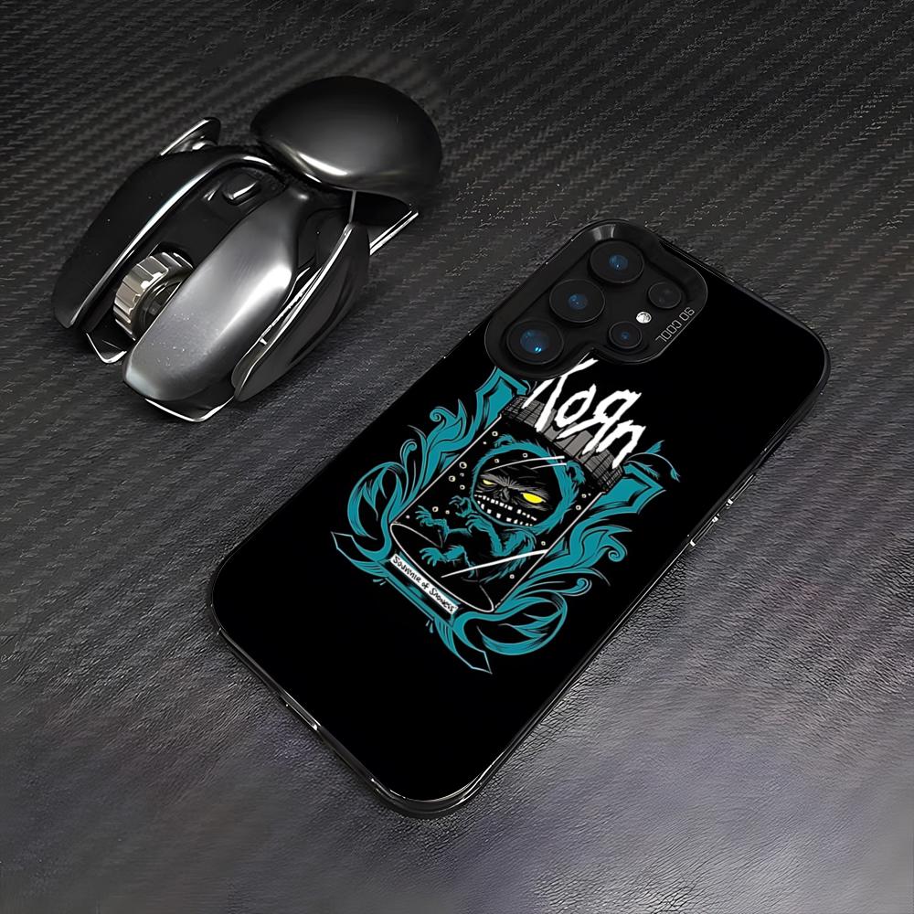 Rock Band K-Korn Phone Case For Samsung S26 S25 Plus S20 S20 Plus S22 Ultra S23 FE S21 Plus S21 Ultra Colorful Cover