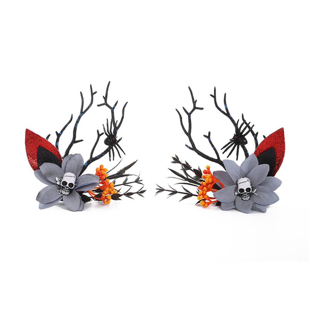 Party Headband 3D Skull Hairband Festival Costume Hairhoop Party Head Decoration Seasonal Holiday Accessories