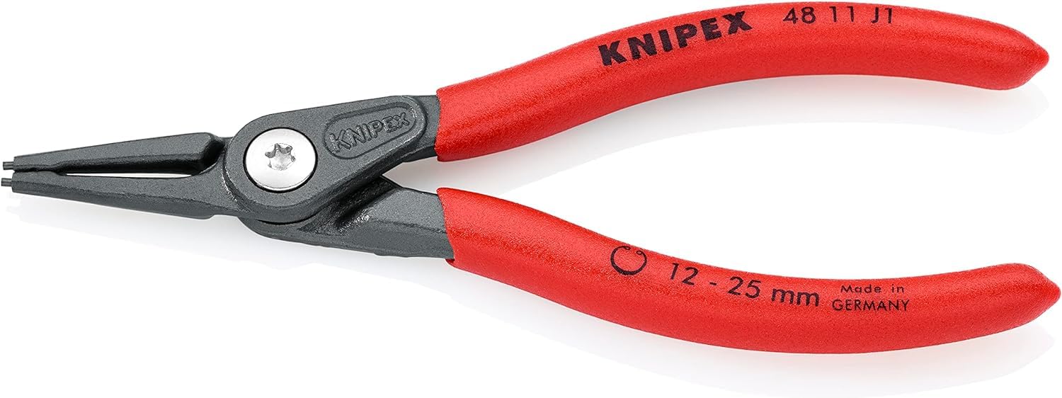 

KNIPEX Щипцы для стопорных колец для отверстий 4811J1 12-25мм оранжевый