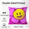 BFDI Battle for D-Dream Island Pillow Case Plush Fabric Soft  Pillowcase Double Sided Print Cushion Cover Household Gifts