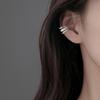 Sternenhimmel Perlenquaste Ohrhaken mit Zirkonia – Kein Piercing erforderlich