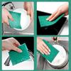 10/20/30Pcs Scrub Pads Household Kitchen Oil Removal Dishwashing Pot Pads Scratch Free Multipurpose Reusable Cleaning Dishrag