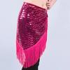 Fashion Tassel Belly Dance Hip Scarf Bohemian Sequins Waist Chain Crochet Dancer Skirt Dance