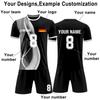Personalised Shirts Kit Mens Girls With Name Number Custom Football Jerseys For Boys Training Suit