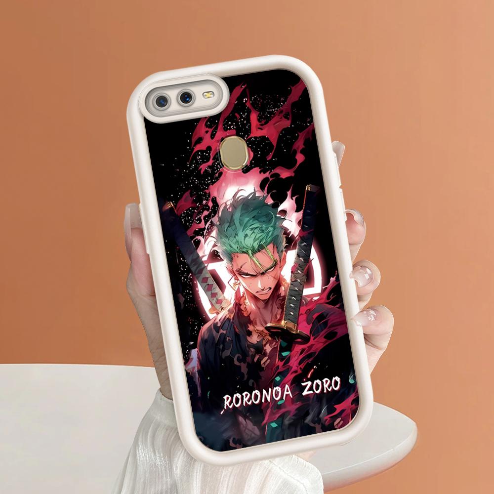 Soft Silicone Square Ladders Cartoon Pattern Full Cover Camera Protection Shockproof Case for OPPO Reno Realme OnePlus