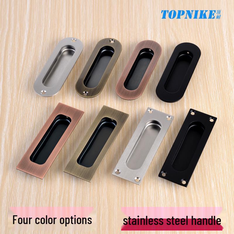 Built-in Sliding Door Handle for Cabinets and Kitchen Doors