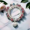 Daisy Popcorn Beaded Bracelet: Elegant Women's Hand Jewelry
