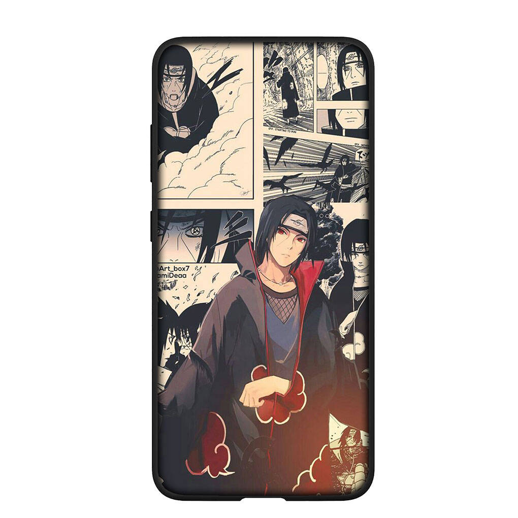 Case for Samsung Galaxy S25 S23 S24 Ultra FE Plus A05 A06 A15 A16 A36 A37 A35 A54 A55 A56 A57 A25 A26 A53 Wallpaper Itachi Uchiha Sasuke Naruto Cover
