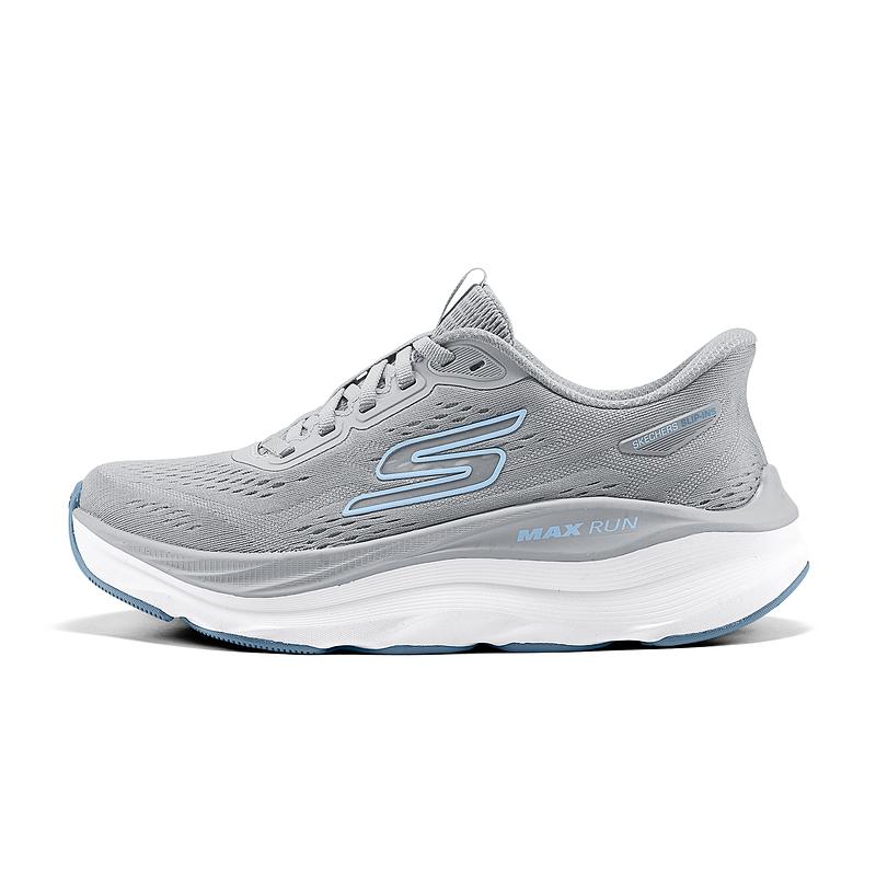 Skechers Go Series Comfortable Versatile Breathable Low-Top Running Shoes Women sneaker Gray 129200-GRY 36