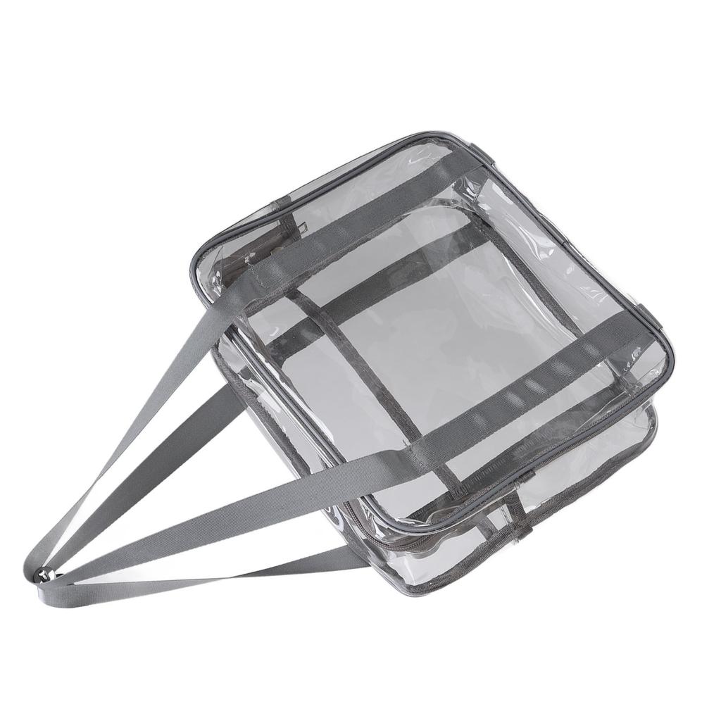 Clear Makeup Bag Large Capacity Waterproof   Closure Cosmetic Handbag Transparent Travel Toiletry Bag