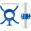 Multi-Functional Beach Umbrella Hook - Adjustable 4-Claw Hanger, For Towels, Bags, And Hats, For Camping And Outdoor Adventures