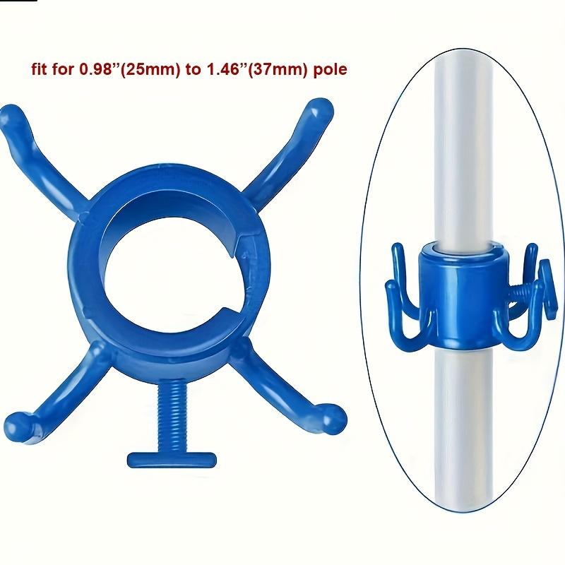 Multi-Functional Beach Umbrella Hook - Adjustable 4-Claw Hanger, For Towels, Bags, And Hats, For Camping And Outdoor Adventures