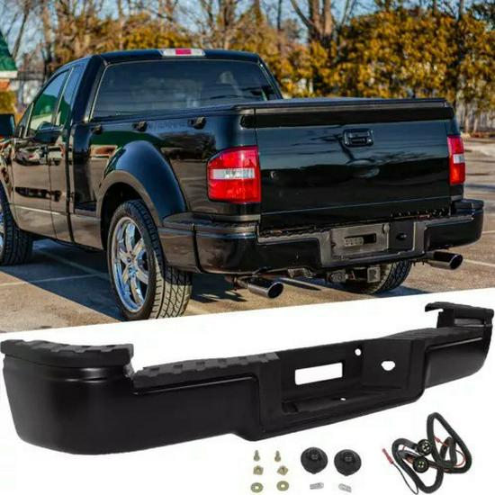Ford F150 Flareside Rear Bumper 2004-2009, No Holes