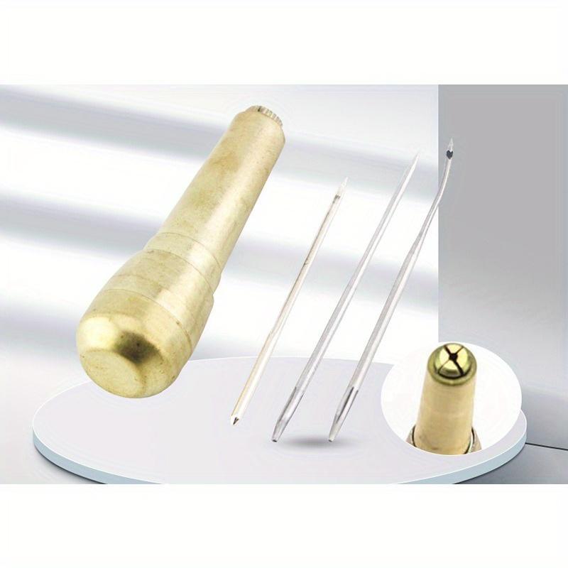 1 sada Měděné šídlo Horní boty Kužel Měděná rukojeť Háček Dutá jehla Podrážka Jehla Kužel Šitá taška Oprava bot