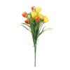 2 Stück künstliche Tulpen Blumen Fake Tulpenstrauß Dekoration für Haus Garten Hochzeit Party Dekorationen Zubehör