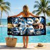 Great Soccer Player Fashion Beach Towel: Ideal for Summer Adventures Soft, absorbent and quick drying suitable for swimming and bathing