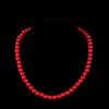 8Mm multi-color glass imitation pearl necklace jewelry women's collarbone chain simple short pearl necklace