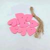 20x Painted Tags Hanging Craft diy Decorations Multicolor