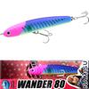 Lucky Craft Wonder 80 Namisu Collaboration Color LUCKY CRAFT ESG Saltwater Sinking Sea Black and Flounder Fishing Lure Nami - Lure, Pencil, Bass,