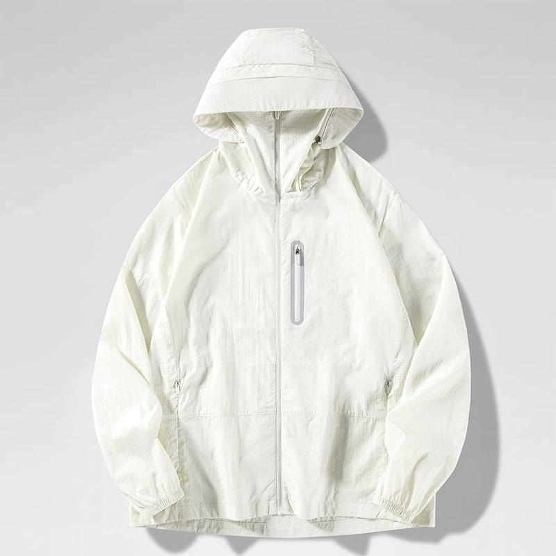 Unisex Waterproof Sun Protective Jacket UPF 50+ UV Blocking Quick-Dry Breathable Windbreaker for Hiking Camping Climbing